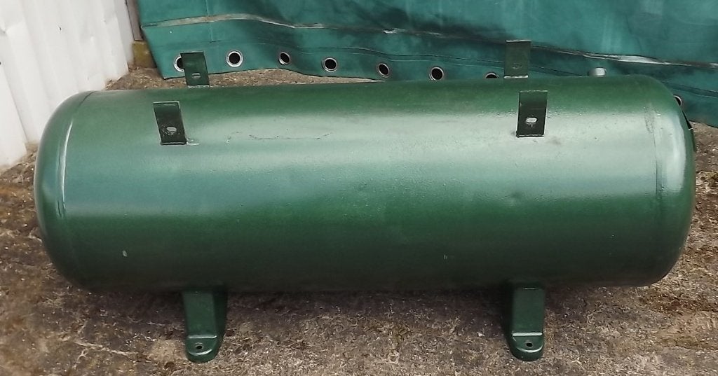 Tank voor Tuinkachel, Barbecue, Carbid schieten., Huis en Inrichting, Kachels, Ophalen, Gebruikt, Overige brandstoffen, Vrijstaand