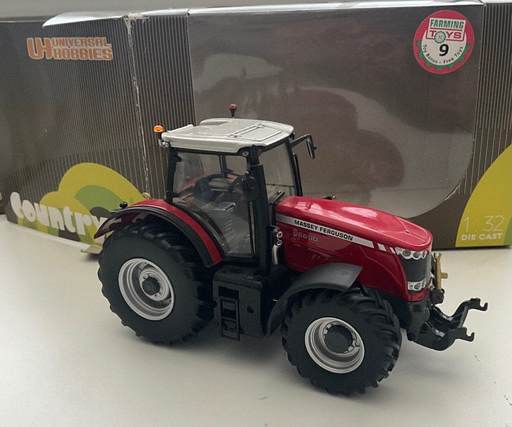 Massey Ferguson 8690, Verzenden, Zo goed als nieuw, Tractor of Landbouw, Universal Hobbies