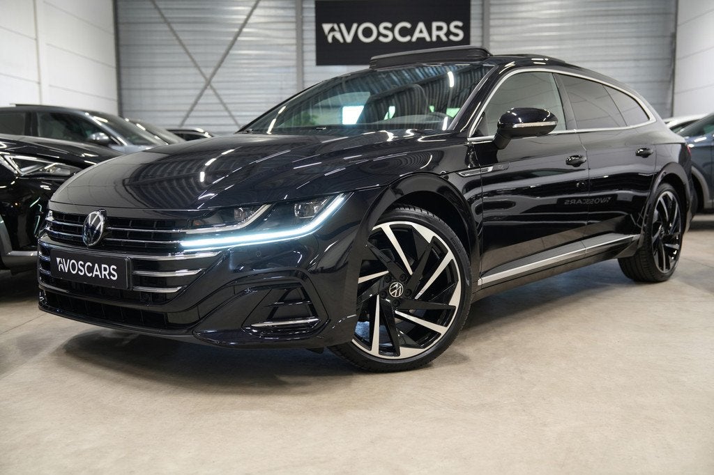 Volkswagen Arteon Shooting Brake 2.0 TSI R-Line * Kuipstoele, Auto's, Volkswagen, Te koop, Arteon, 360° camera, ABS, Achteruitrijcamera