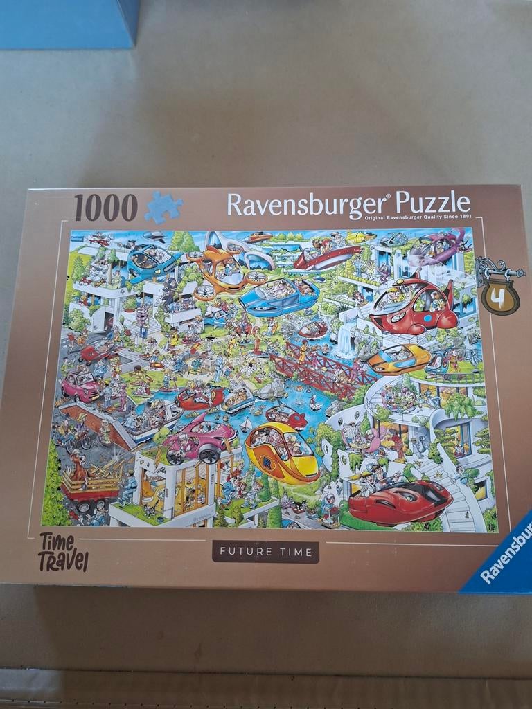 Ravensburg puzzel 1000 st FUTURE TIME, Ophalen of Verzenden, 500 t/m 1500 stukjes, Zo goed als nieuw