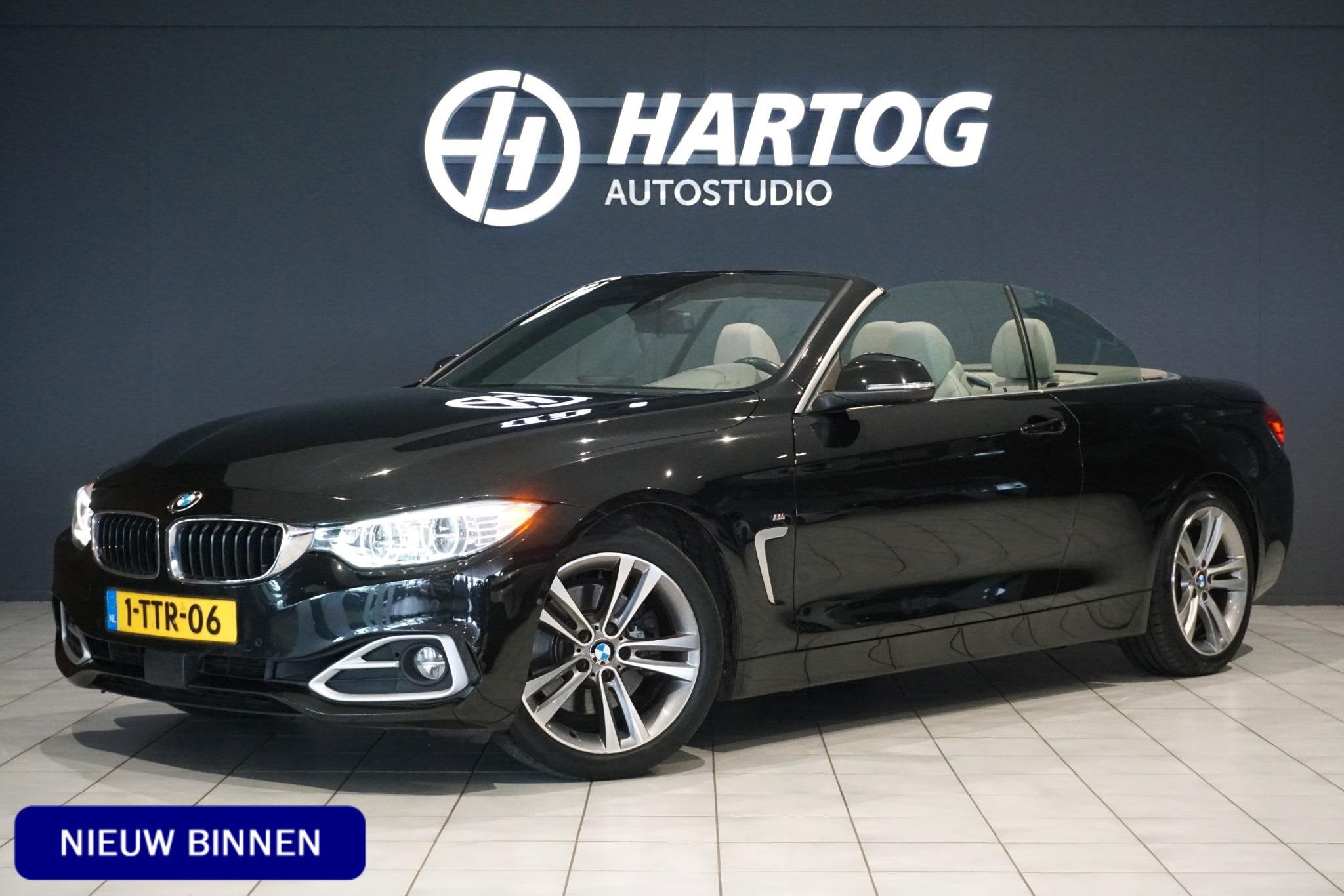 BMW 4-serie Cabrio 428i High Executive + NEKVERWARMING | HAR, Auto's, 745 kg, Gebruikt, Euro 6, Cabriolet