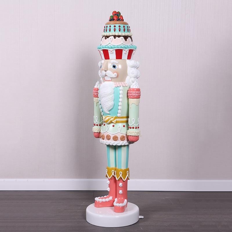 Notenkraker Candy Cake Hoogte 122 cm - Nutcracker, Diversen, Kerst, Ophalen, HorecaBeelden, Nieuw, HorecaBeelden