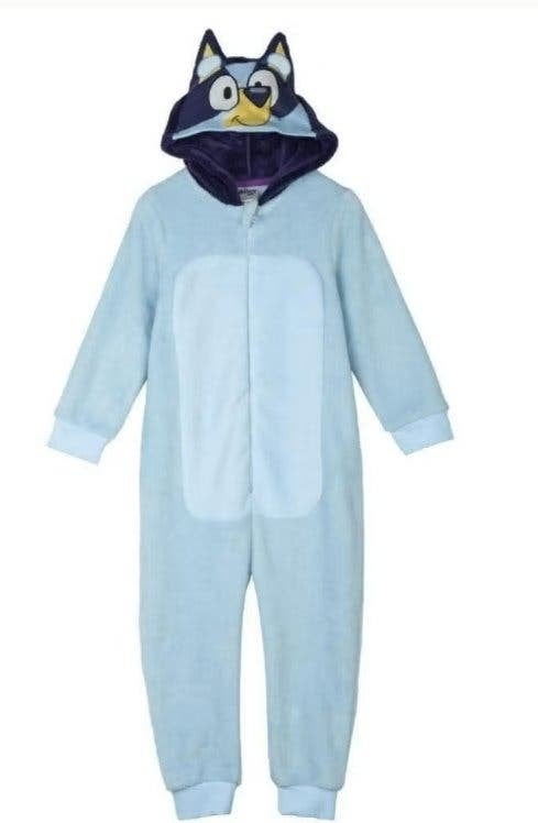 Bluey Fleece Onesie / Jumpsuit - Maat 92 - 98, Kinderen en Baby's, Overige typen, Bluey, Nieuw, Ophalen of Verzenden