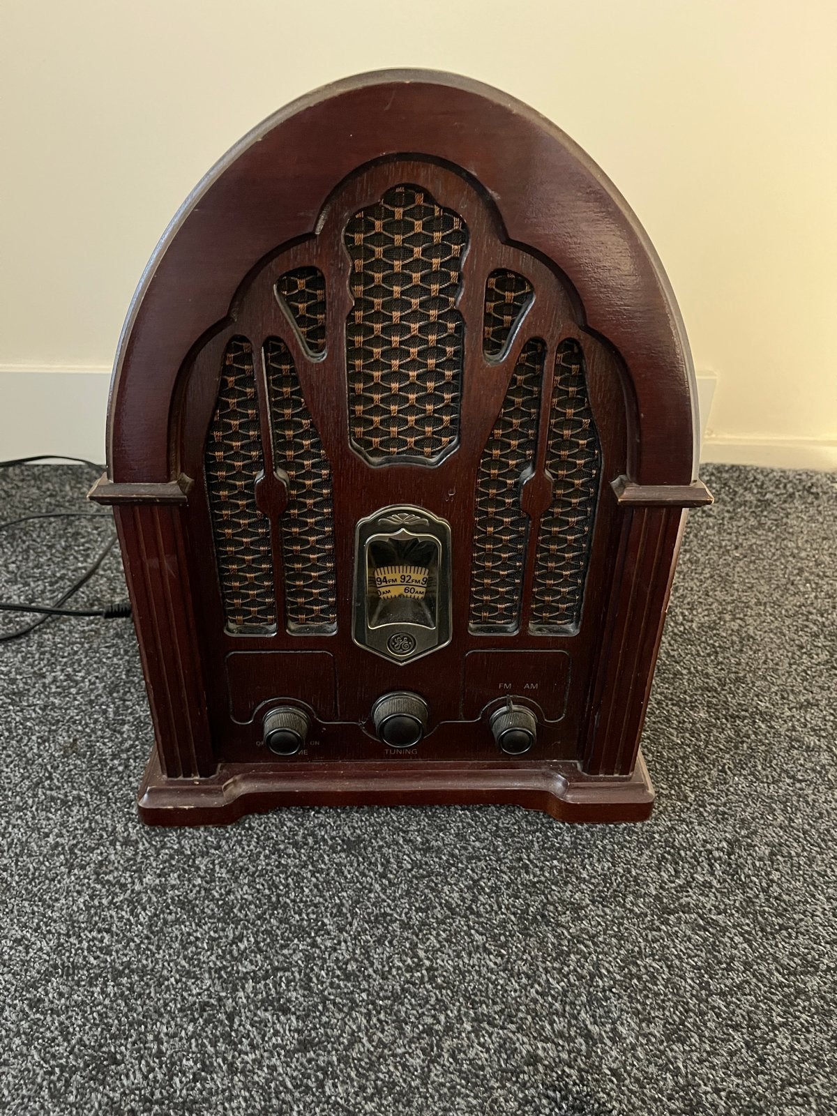 GE Vintage Stijl Radio - FM/AM Ontvanger, Ophalen, Gebruikt, Radio
