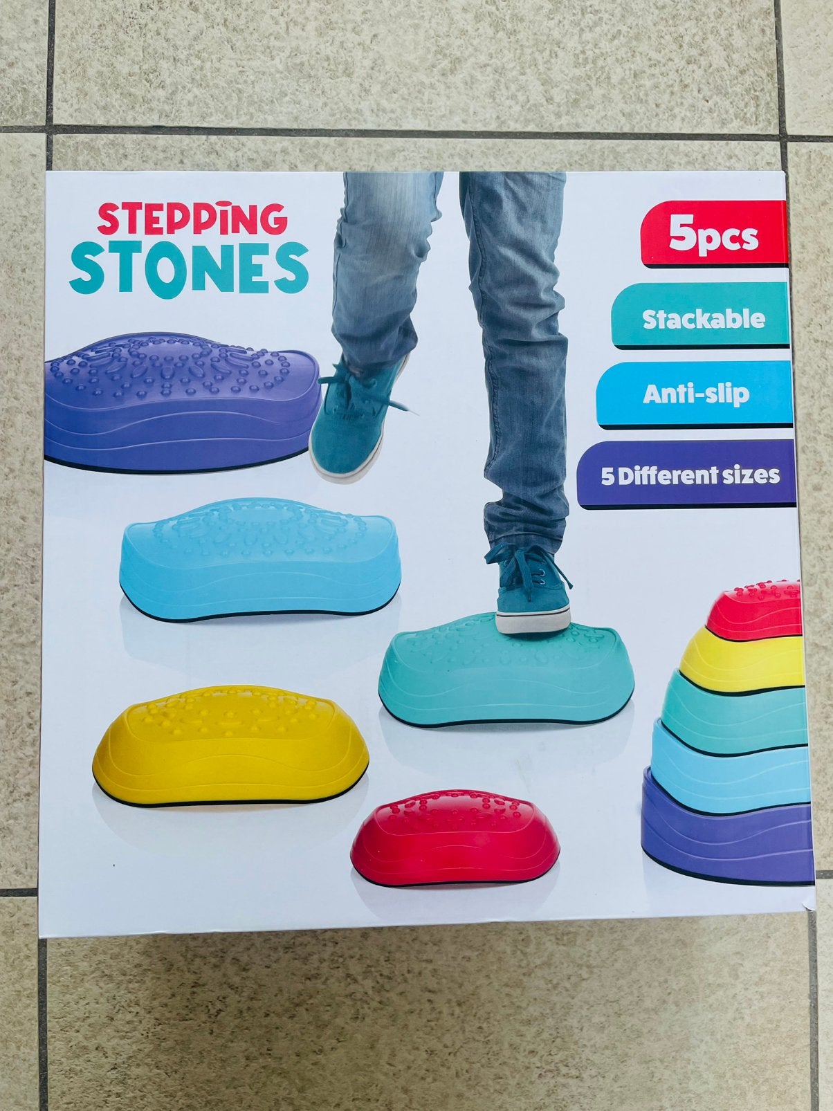 Stapelstenen, Ophalen, Nieuw
