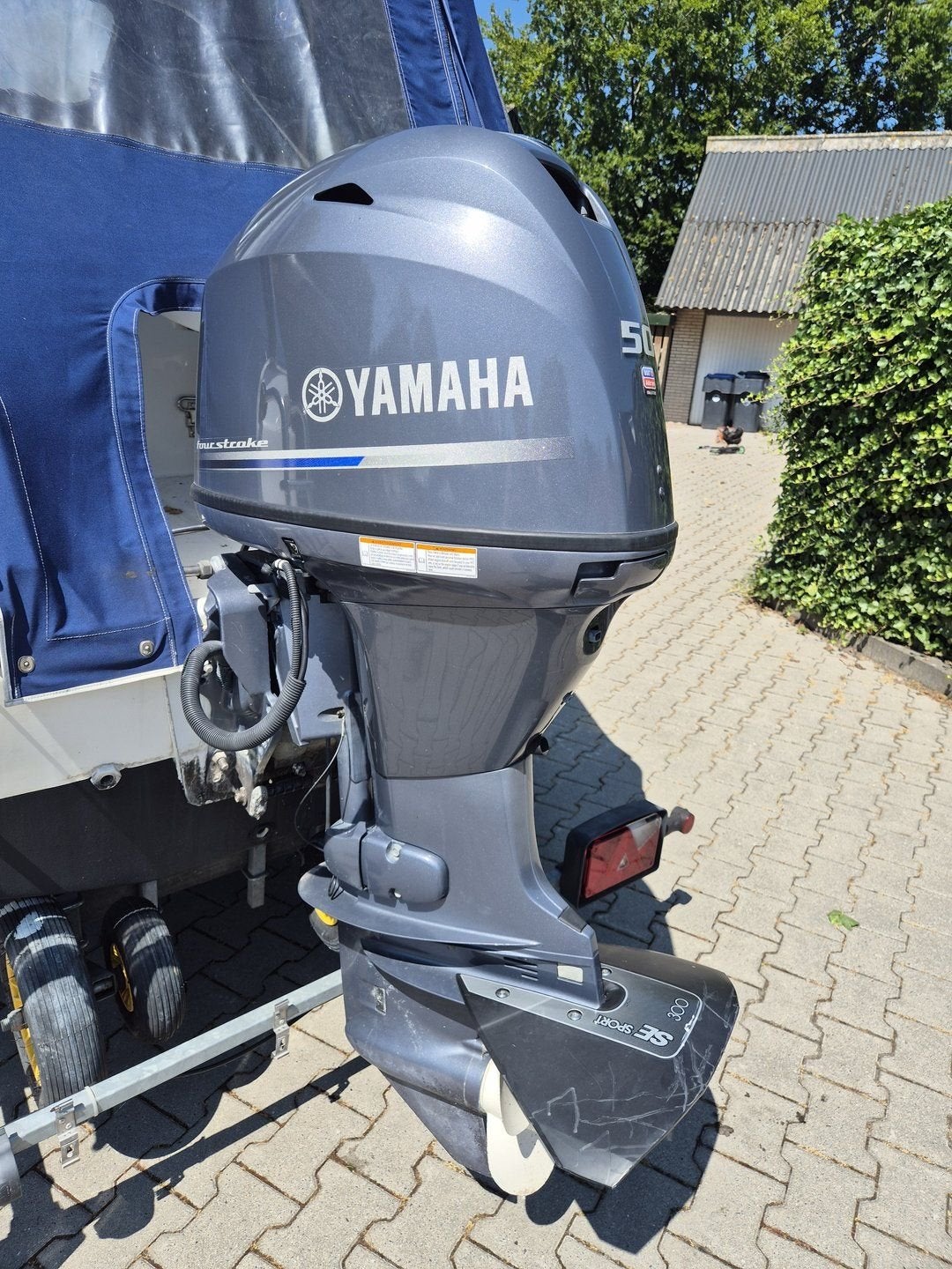 Yamaha 50 pk 4-tact EFI, -, Zo goed als nieuw, -, -