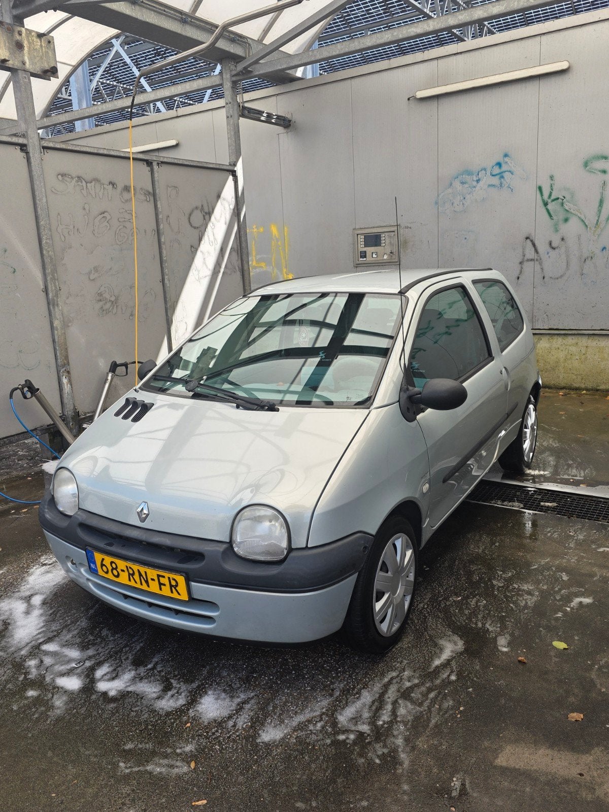 Renault Twingo 1.2 2005 Grijs, Voorwielaandrijving, Twingo, 600 kg, 4 cilinders