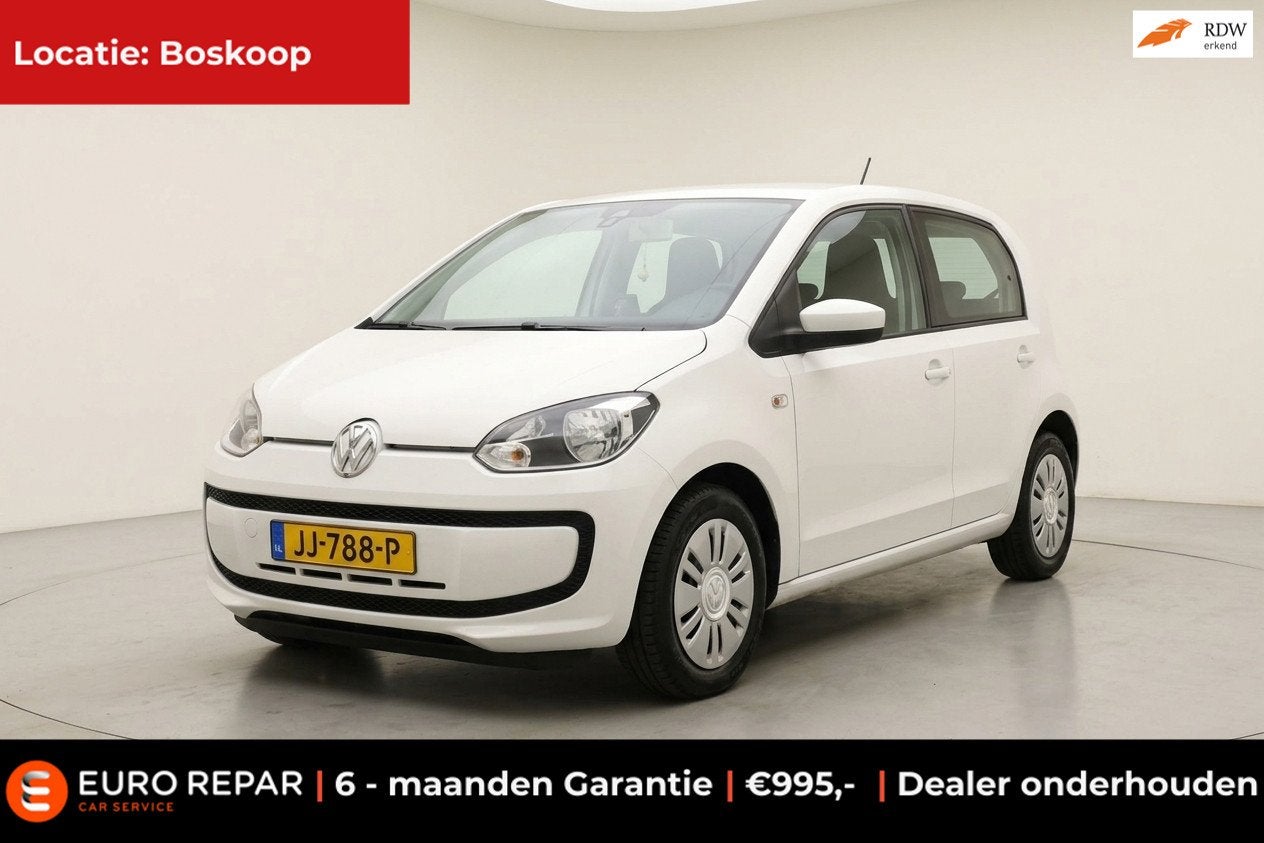 Volkswagen Up! 1.0 move up! BlueMotion NL-AUTO NAVI NAP!, Auto's, Voorwielaandrijving, Dealer onderhouden, Gebruikt, 840 kg