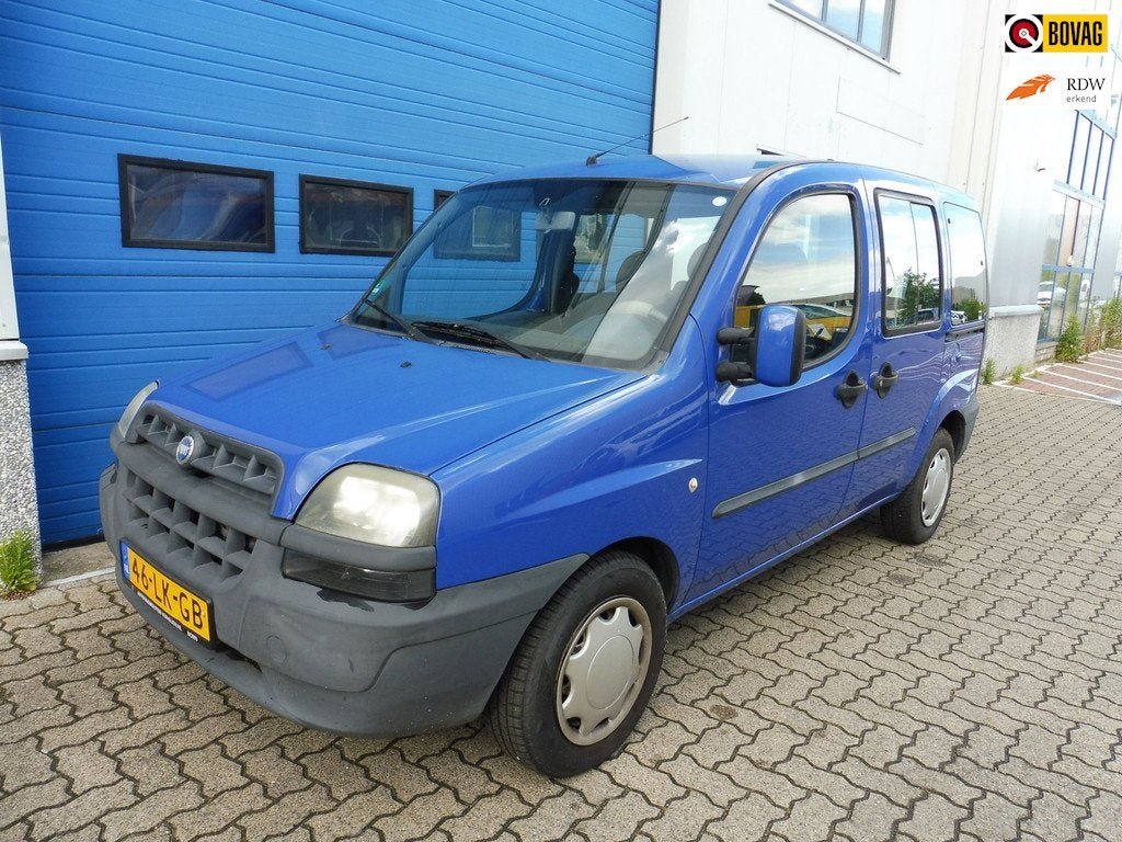 Fiat Doblò 1.6-16V ELX, Auto's, Fiat, 1596 cc, Stof, Gebruikt, Doblo