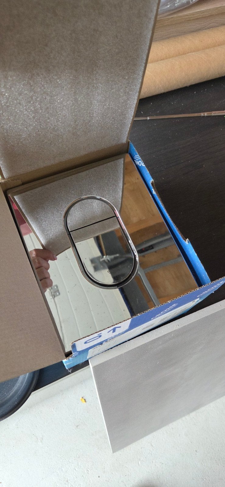 Grohe doortrekknop, Ophalen of Verzenden, Nieuw, Rvs, Overige typen