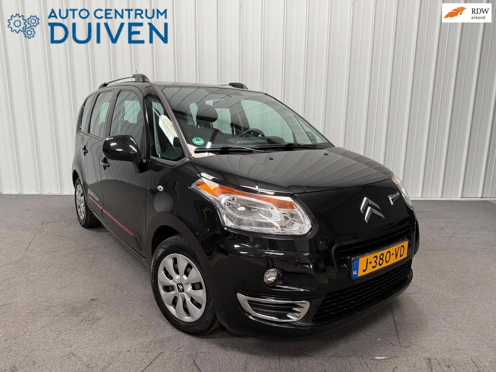 Citroen C3 Picasso 1.4 VTi Attraction | Airco | Trekhaak | T, Voorwielaandrijving, Euro 5, Gebruikt, Zwart