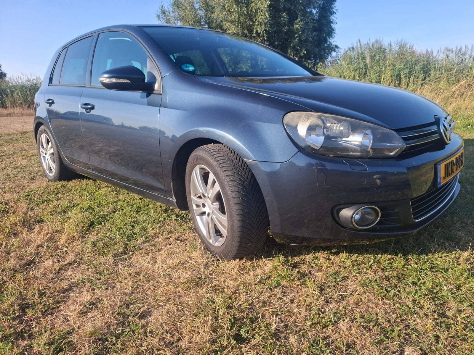 Volkswagen Golf 1.8 TSI 118KW 2009 Blauw, 160500 km, Auto's, Voorwielaandrijving, Zwart, Automatische klimaatregeling, Handgeschakeld
