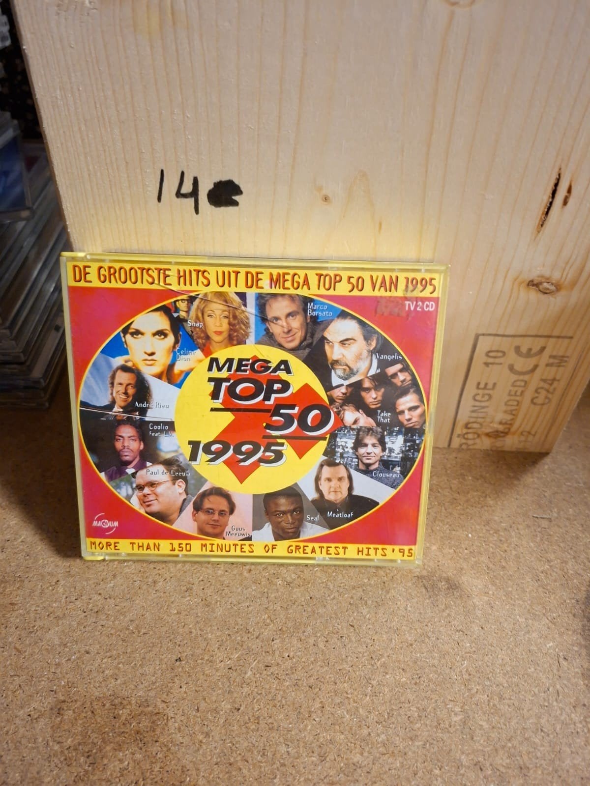 Mega Top 50 1995 - De Grootste Hits (2 CD), Gebruikt, Pop, Ophalen of Verzenden, Verzamelalbum