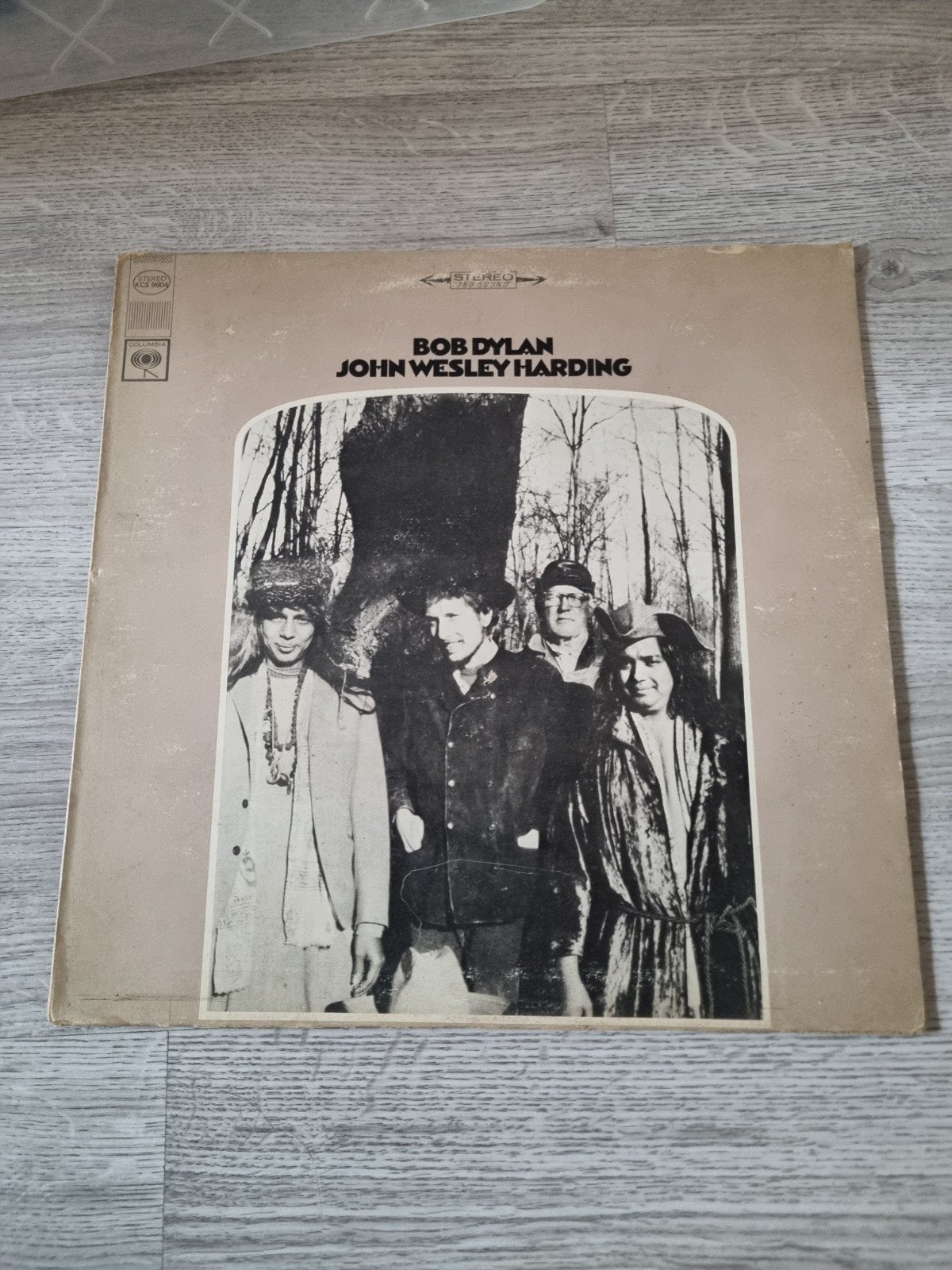 Bob Dylan - John Wesley Harding LP (1968), LP, Gebruikt, Originele persing, Ophalen of Verzenden