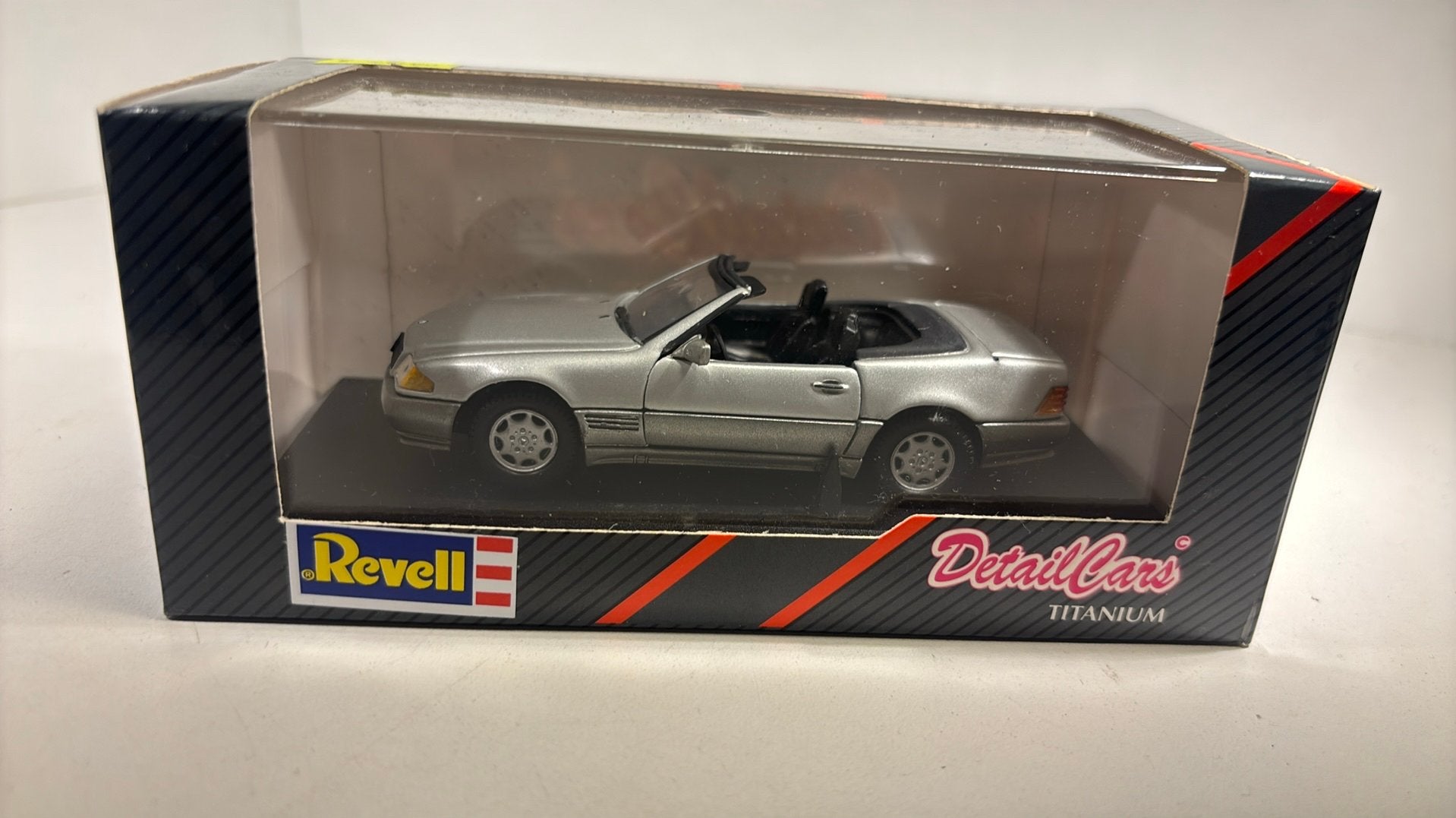 Mercedes benz 320 sl cabrio detailcars 1.43, Overige merken, Auto, Ophalen of Verzenden, A