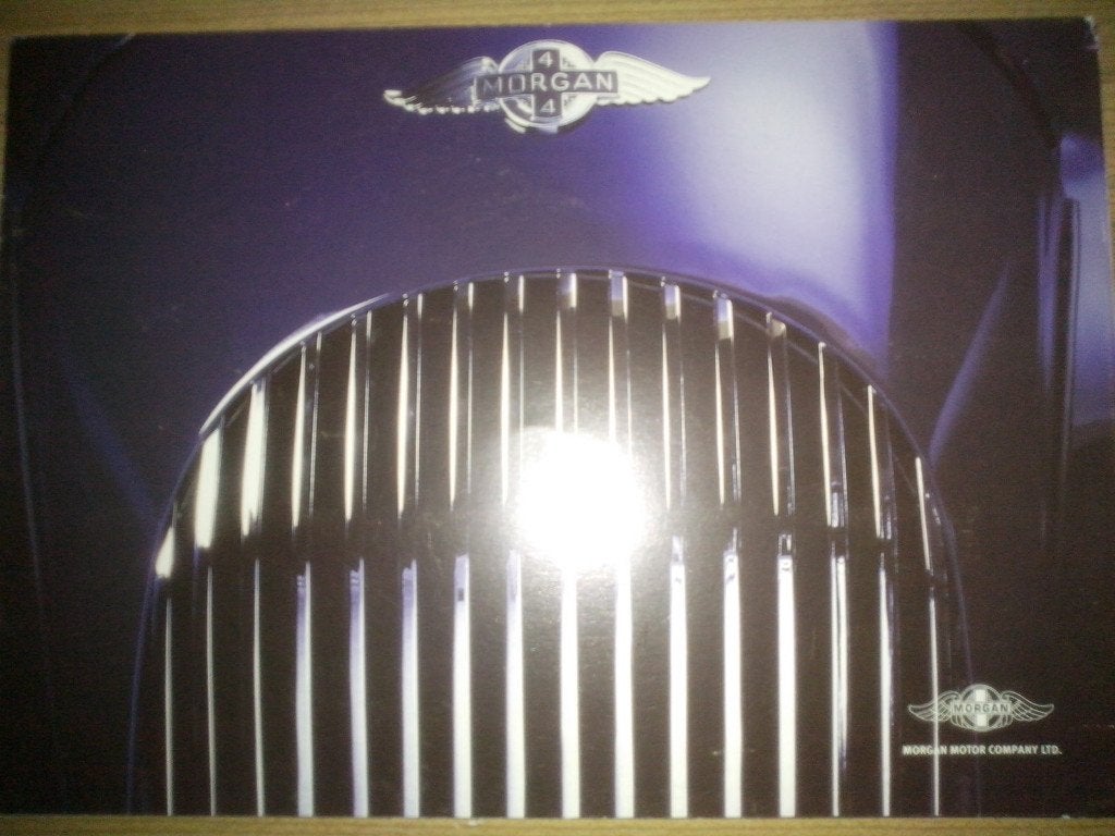2x Morgan brochures folders Plus 4 + Plus 8 + 4/4 + 1991, Ophalen of Verzenden, Zo goed als nieuw, Overige merken
