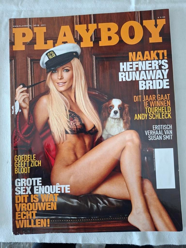 Playboy Magazine Nederland - Nr. 8, 2011, Verzenden, Gelezen, Overige typen
