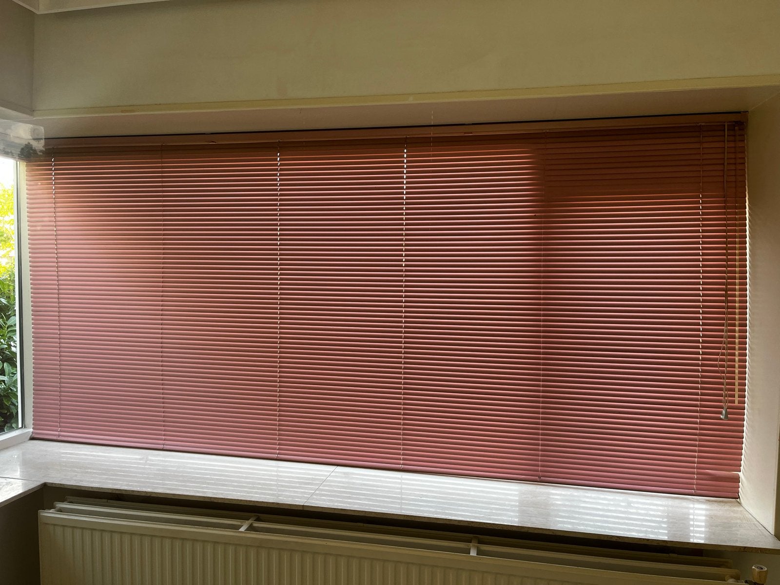 Roze luxaflex - jaloezieën-, Ophalen, Jaloezie, Gebruikt, Zonwerend