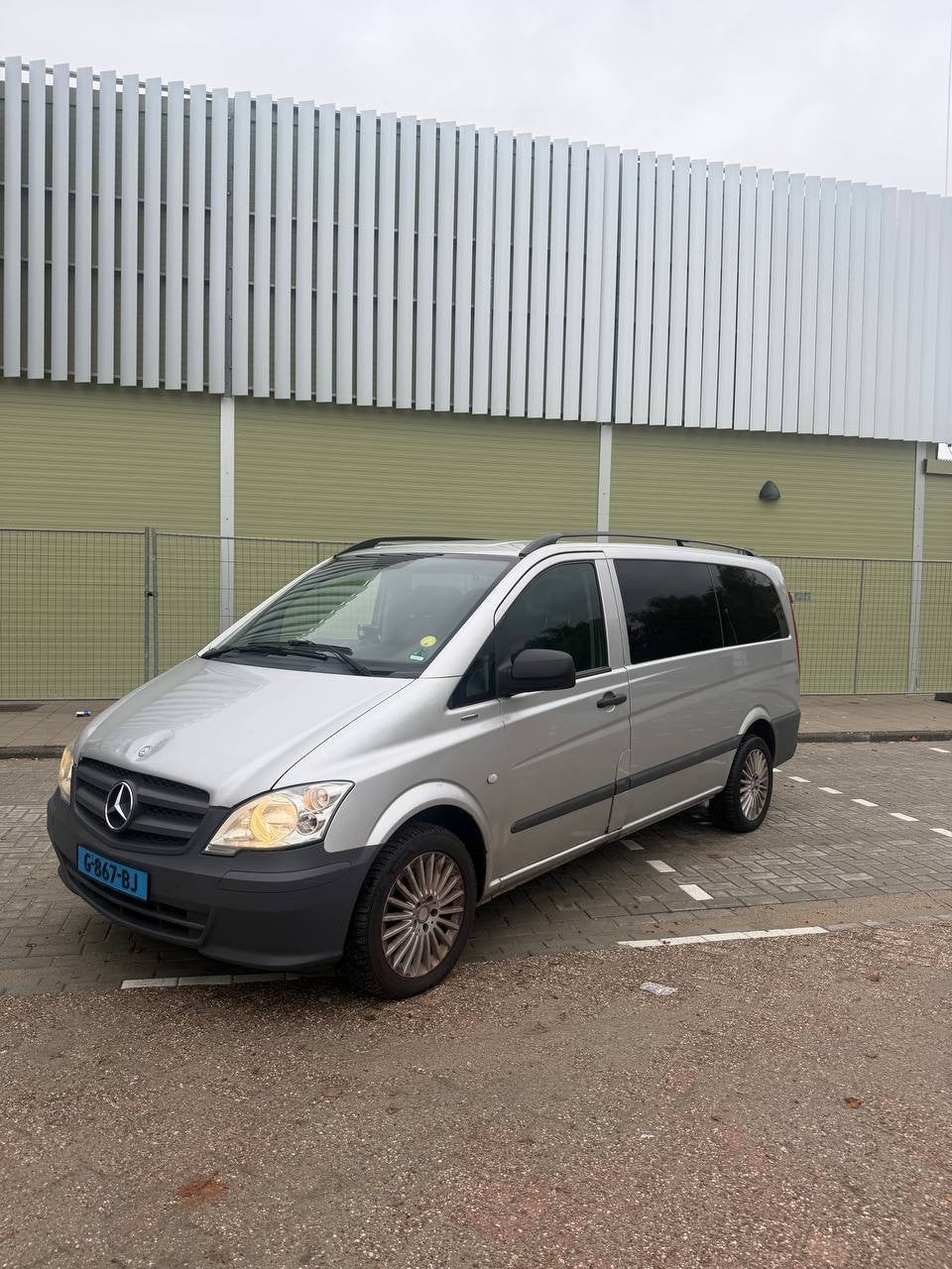 Mercedes-Benz Vito 2.2 CDI 2014 Grijs, Auto's, Automaat, Achterwielaandrijving, 2000 kg, 255 €/maand