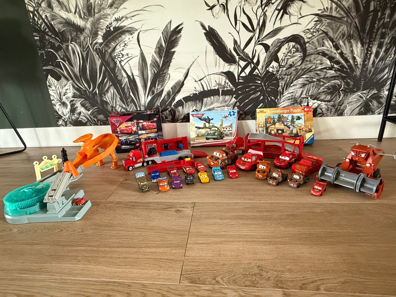 Grote Cars speelgoedcollectie: auto's, puzzels en meer!, Ophalen, Gebruikt