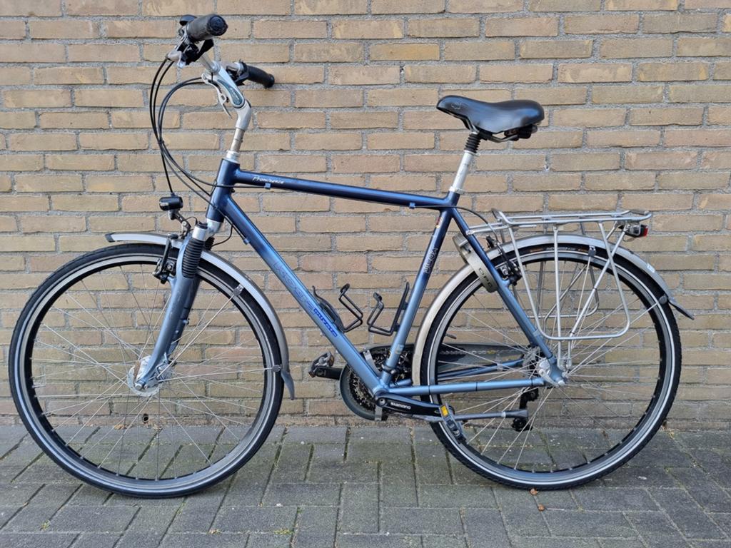 Koga Miyata Prominence herenfiets maat 57, Gebruikt, Velgrem, Versnellingen, 53 tot 57 cm