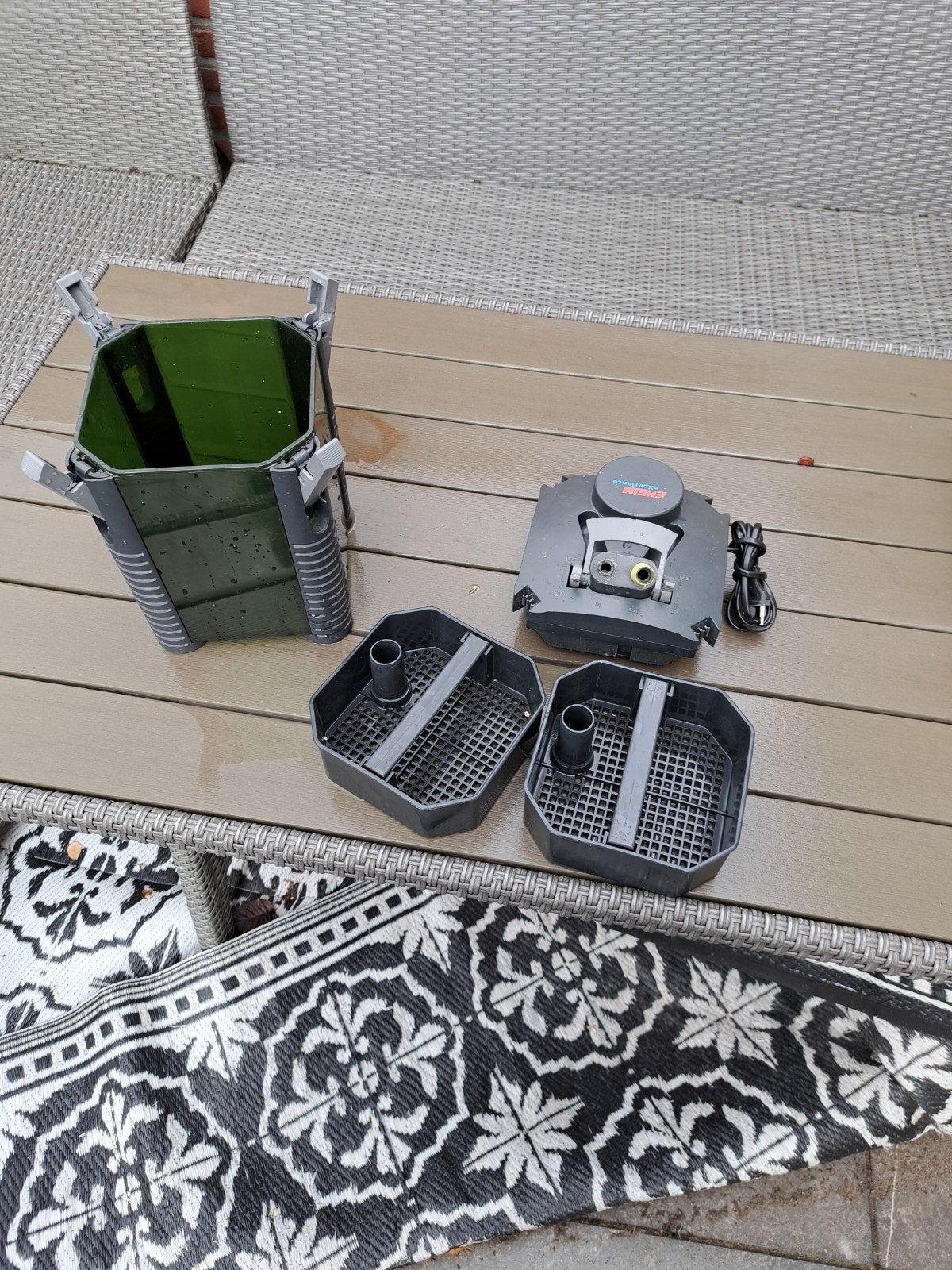 Eheim 2422 pomp, Tuin en Terras, Ophalen, Gebruikt, Rond, Minder dan 30 cm