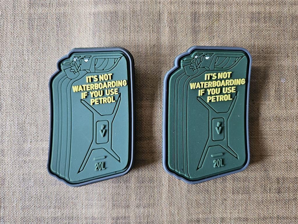 2x It's not waterboarding if you use Petrol patch, Ophalen of Verzenden, Nieuw