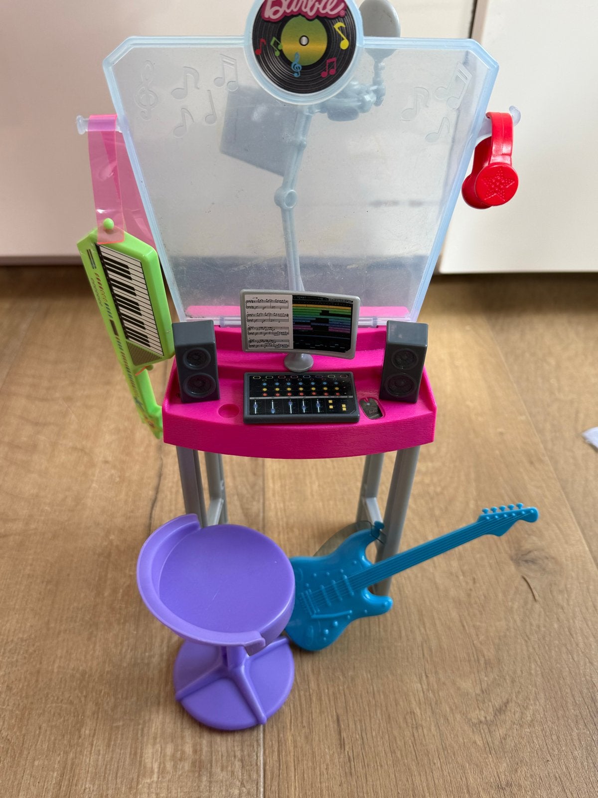 Barbie Opnamestudio GJL67 met Gitaar & Keyboard, Ophalen of Verzenden, Zo goed als nieuw, Meisje