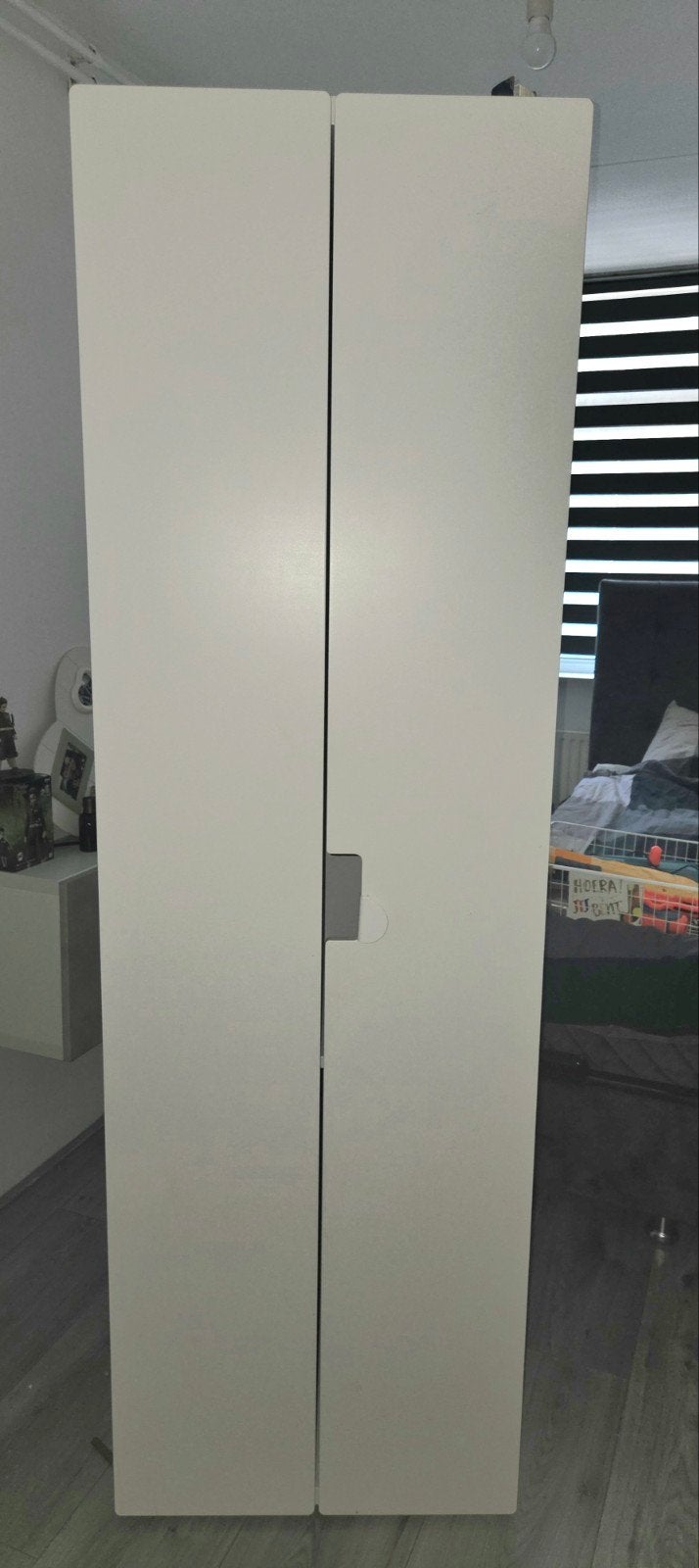IKEA Stuva Kledingkast Wit - 192x60x50 cm, Ophalen, Met deur(en), Gebruikt, 50 tot 100 cm
