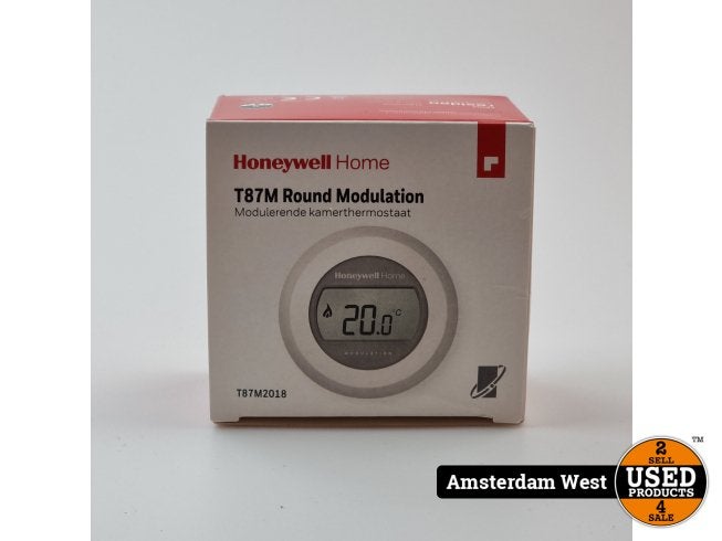 Honeywell Home T87M Round Modulation | Nieuw in doos, Honeywell, Nieuw, Support@honeywell.com, 855 S. Mint Street
Charlotte, NC 28202
United States