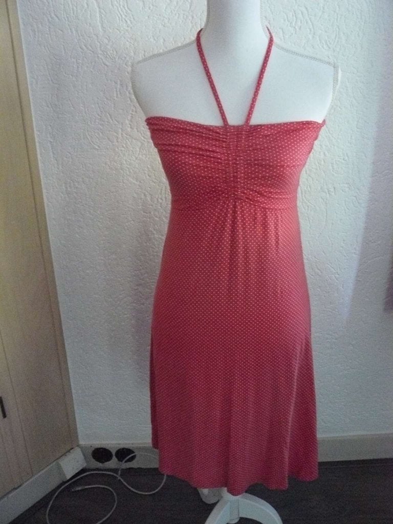 King Louie strapless zomerjurk maat S., Kleding | Dames, Jurken, Overige kleuren, Ophalen of Verzenden, Zo goed als nieuw, King Louie