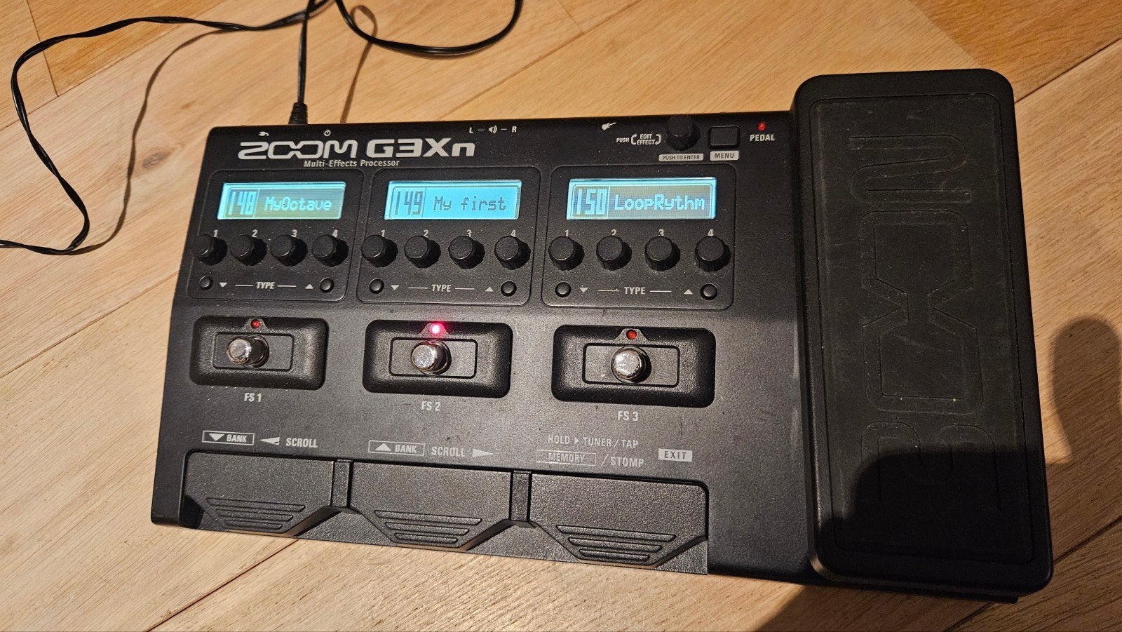 Zoom G3Xn Multi-Effect Processor voor Gitaar, Ophalen of Verzenden, Gebruikt, Delay of Echo