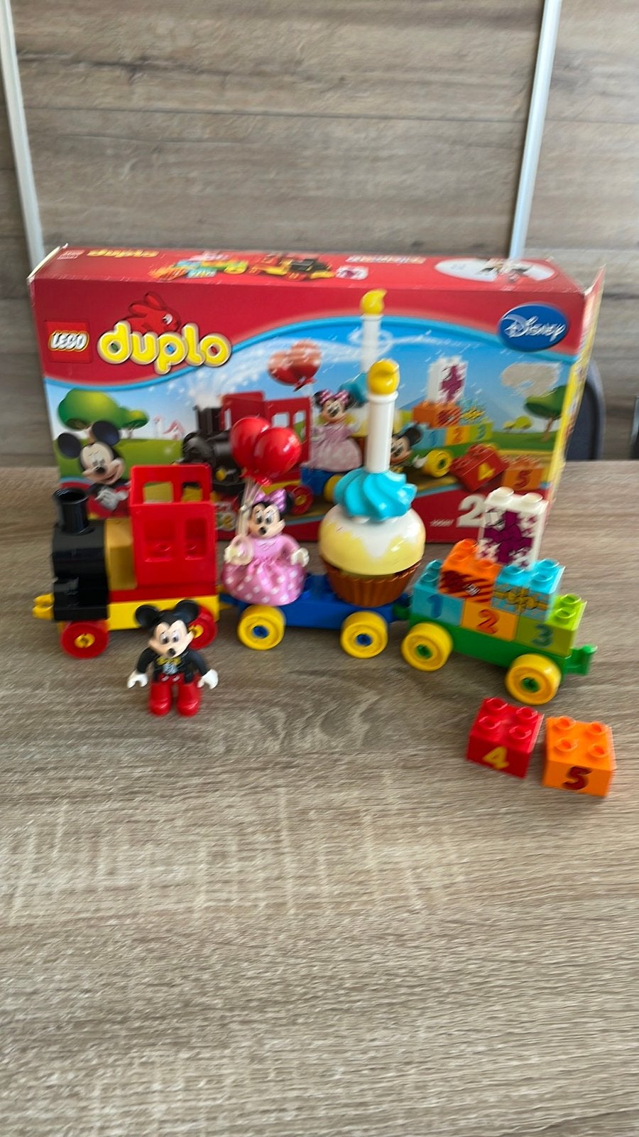 Duplo  verjaardags mickey verjaardags set 10597, Ophalen of Verzenden, Zo goed als nieuw