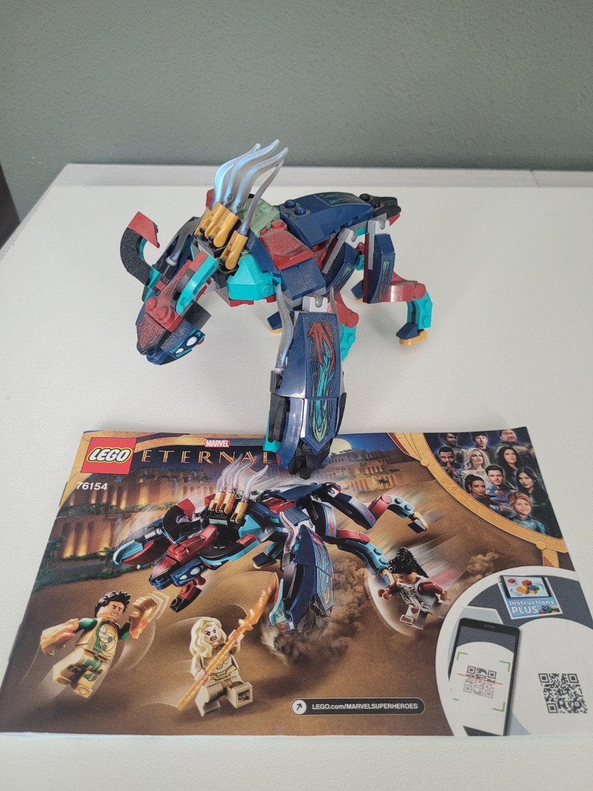Lego Marvel Eternals 76154, Kinderen en Baby's, Ophalen of Verzenden, Zo goed als nieuw
