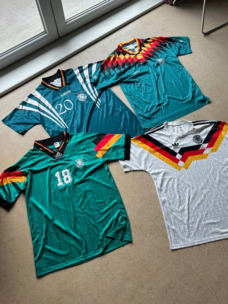 Duitsland Retro Shirts 1990/1992/1994/1996, Maat XL, Ophalen of Verzenden