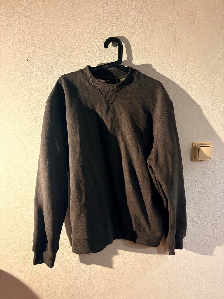 Donkergrijze sweater / trui - ASOS DESIGN, Ophalen, Zo goed als nieuw, Maat 48/50 (M), Grijs