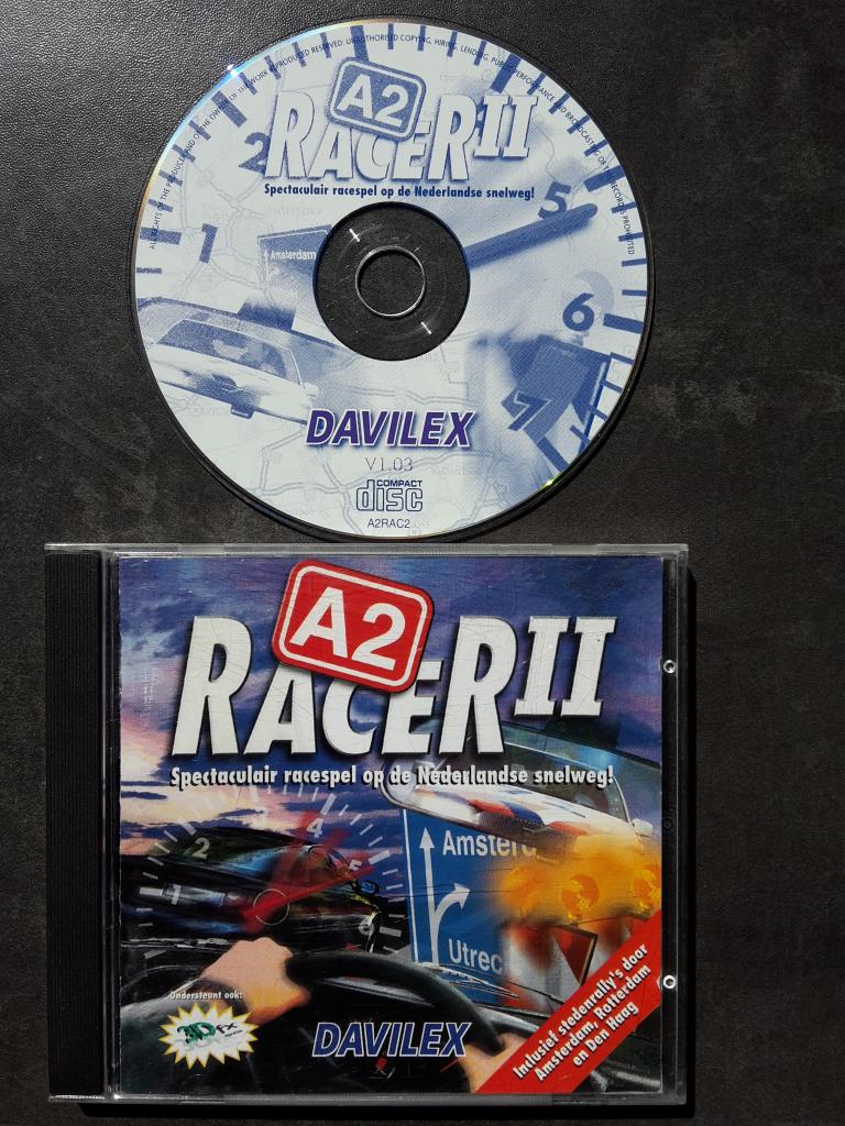 PC Game - A2 Racer III 3 - Davilex Race Game, Spelcomputers en Games, 1 speler, Racen en Vliegen, Ophalen of Verzenden, Zo goed als nieuw