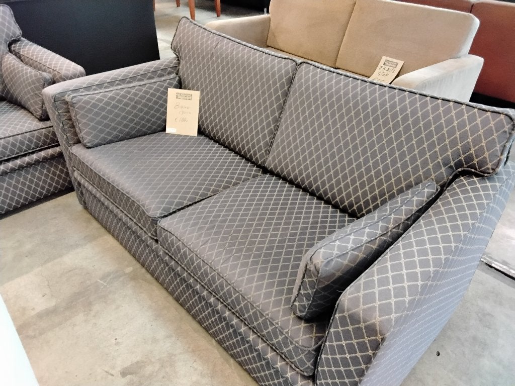 Bankstel (2 banken) voor 175=. Second Life meubelen Wolvega, Ophalen, Gebruikt, 150 tot 200 cm, 75 tot 100 cm