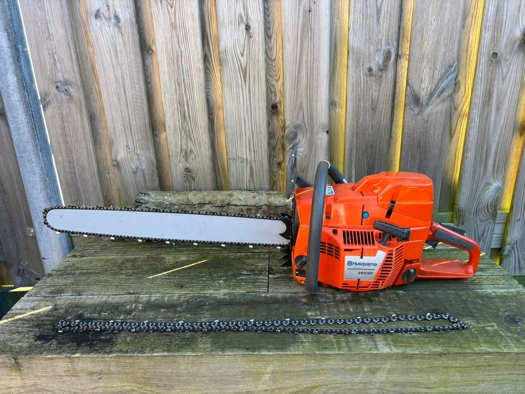 Husqvarna 395xp, Tuin en Terras, Heggenscharen, Zo goed als nieuw, Benzine, Ophalen of Verzenden