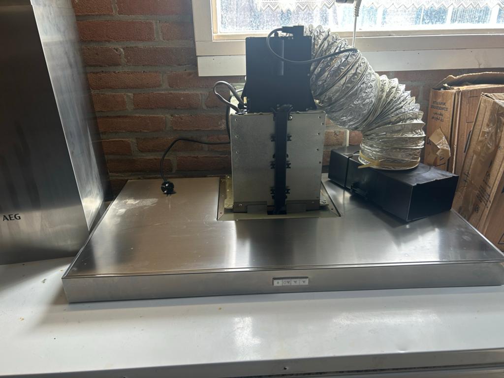 AEG Inbouw Afzuigkap - Zo goed als nieuw 90 cm, Ophalen, Onderbouw afzuigkap, Zo goed als nieuw, Inbouw