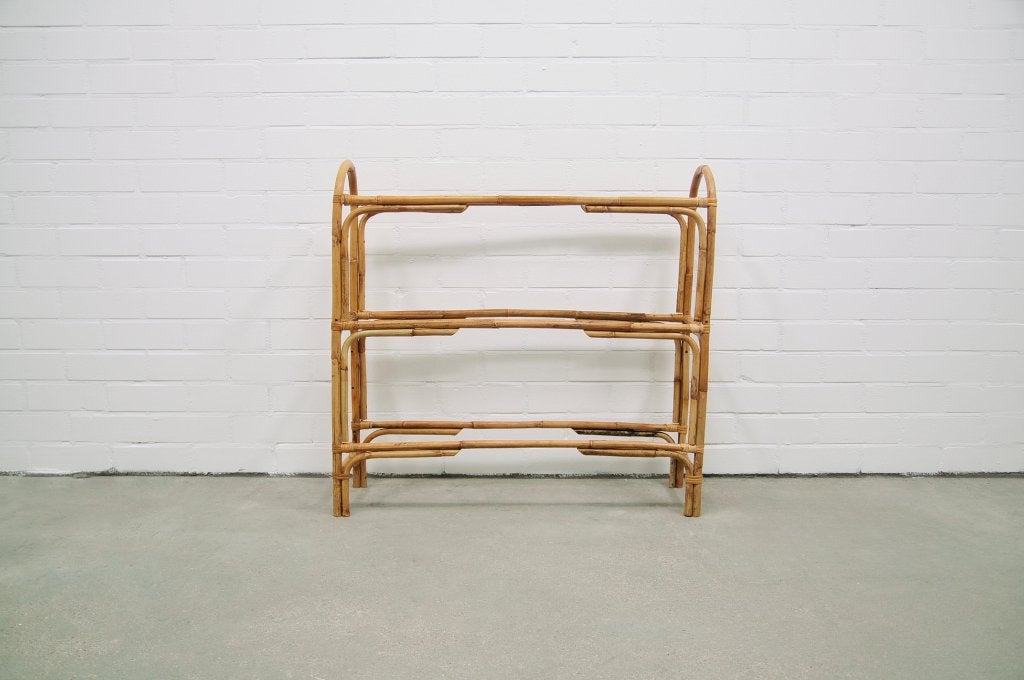 bamboe & rotan schoenenrek, Ophalen