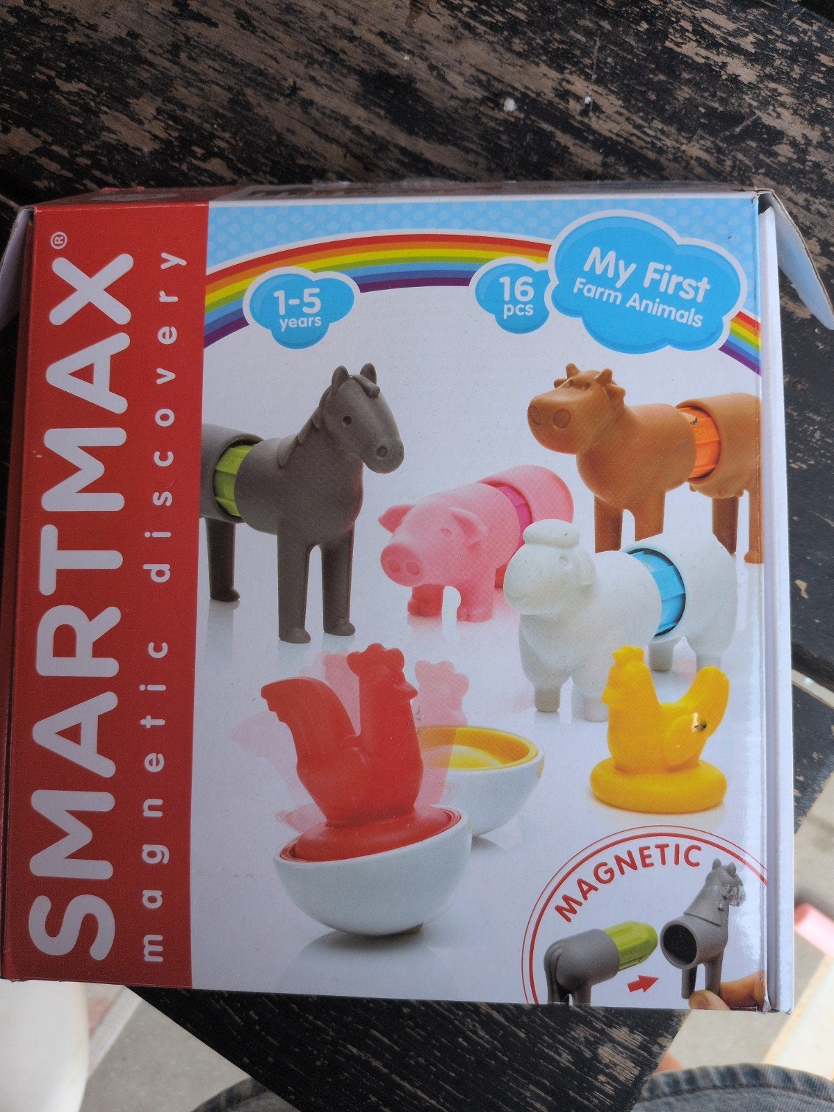 Smartmax Magnetic Discovery - My First Farm Animals, Ophalen