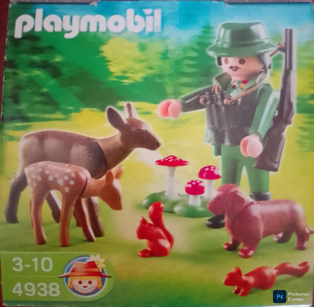 Country Boswachter Met Wilde Dieren 4938, Kinderen en Baby's, Speelgoed | Playmobil, Ophalen of Verzenden, Gebruikt, Complete set