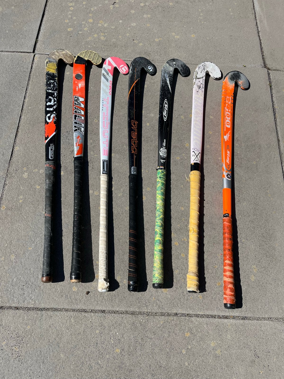 Diverse hockey sticks - Gebruikt, Ophalen, Gebruikt, Stick