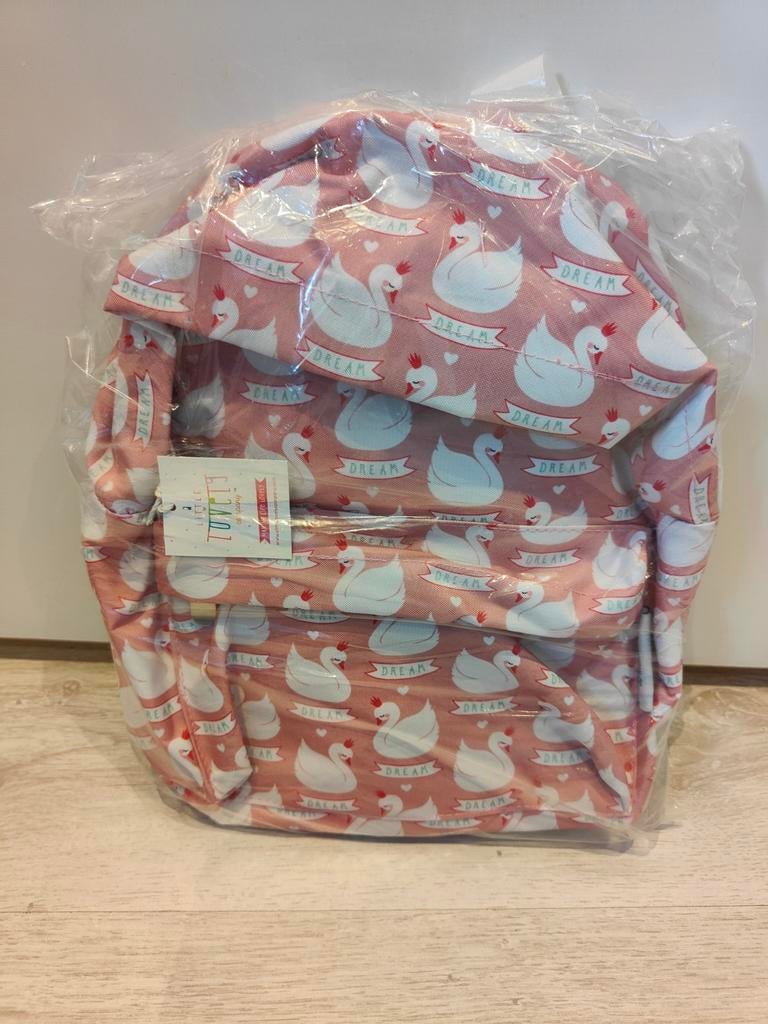 Lovely Little Company rugzakje met zwanen - Nieuw, Overige merken, Minder dan 30 cm, Nieuw, Ophalen of Verzenden