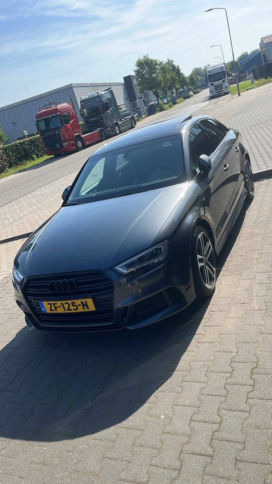Audi A3 35 Tfsi 150pk S Tronic 2019 Grijs, Auto's, Audi, Particulier, A3, ABS, Adaptieve lichten, Airbags, Airconditioning, Alarm