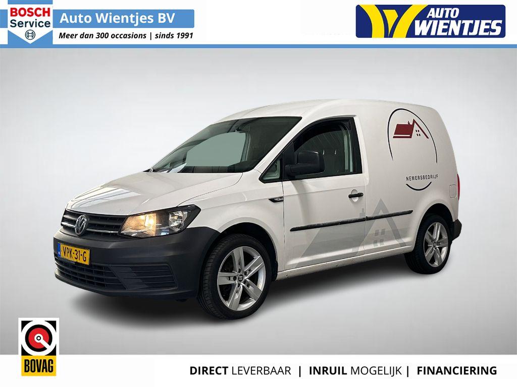 Volkswagen Caddy 2.0 TDI | BlueM Trendline | Airco | Cruise, Auto's, Bestelauto's, Euro 6, 4 cilinders, Volkswagen, Wit