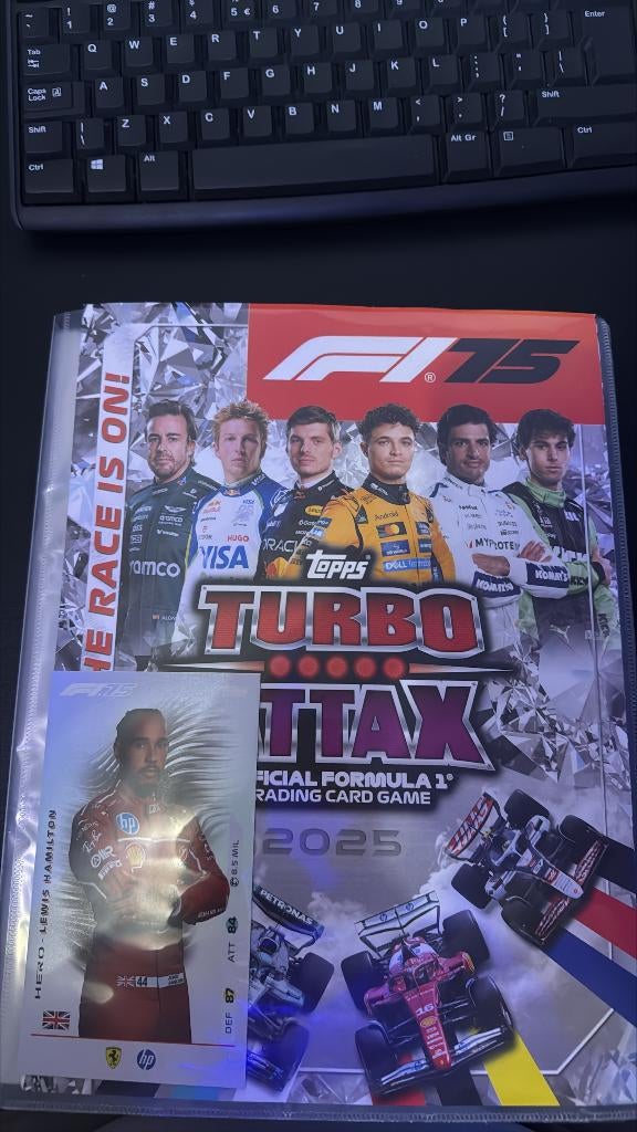 F1 attax 2025, Verzenden, Zo goed als nieuw, Meerdere plaatjes