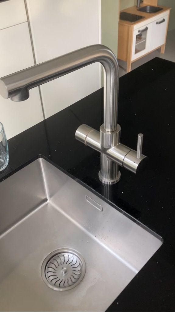 Franke 5-in-1 kokendwaterkraan, Ophalen, Minder dan 50 cm, Gebruikt, Minder dan 100 cm