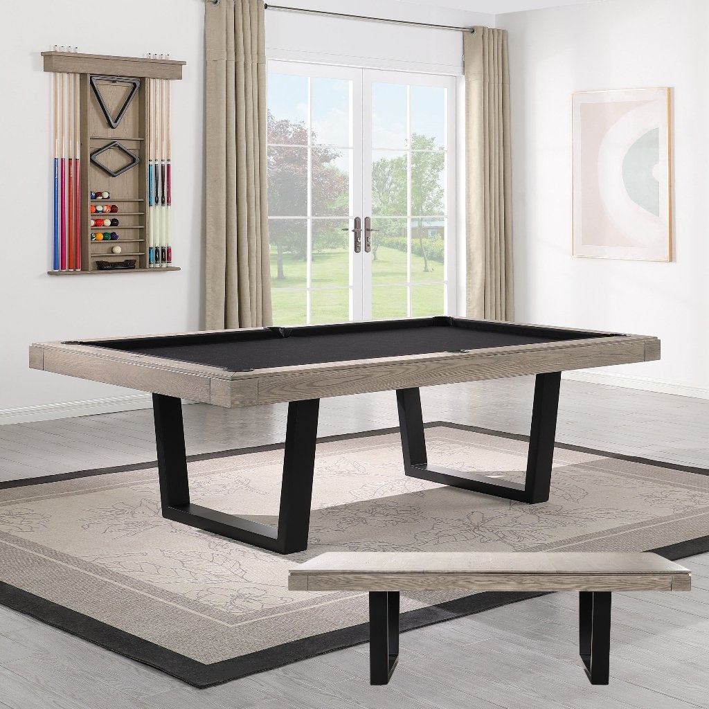 Pooltafel Lexor Dinner Unity Cement, Sport en Fitness, Ophalen of Verzenden, Nieuw, Pooltafel